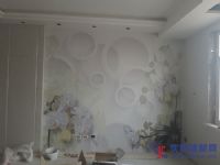 3D圆圈君子兰花